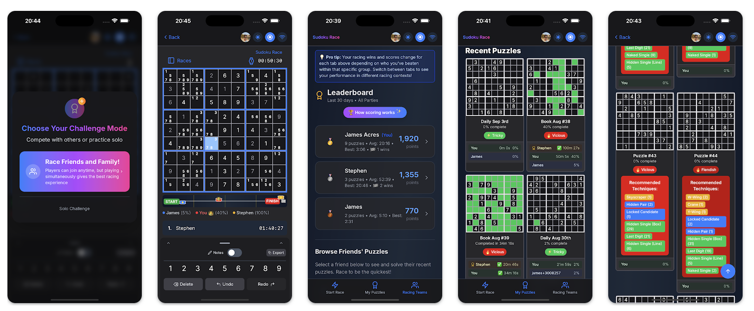 Sudoku Race
